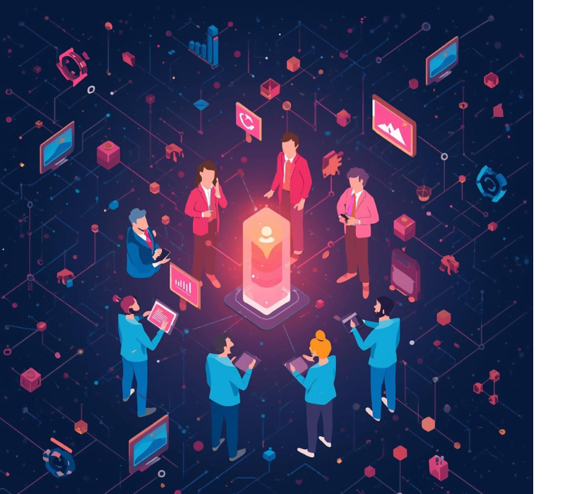 Network connecting each other 